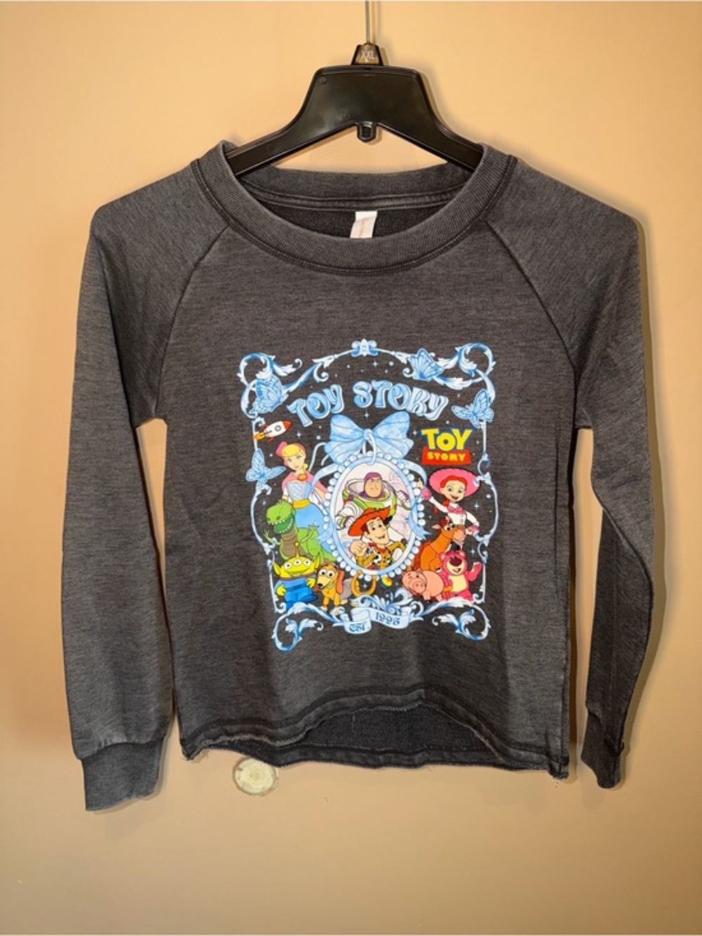NWOT Alternative Apparel Toy Story Women's Crewneck Sweatshirt